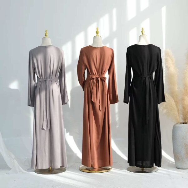 Slit Sleeve Long Dress - Image 3