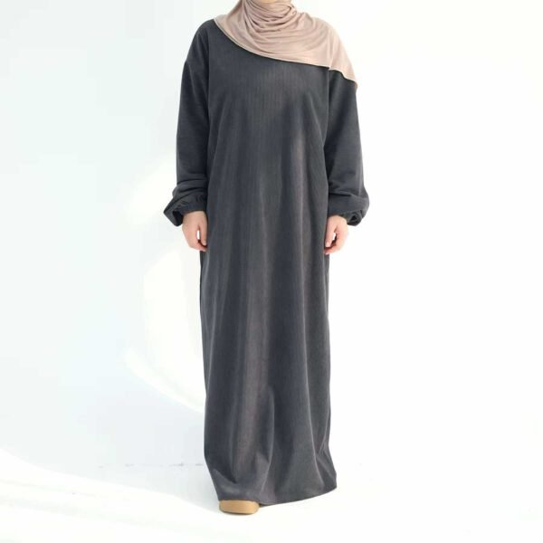 Casual Corduroy Dress - Image 4