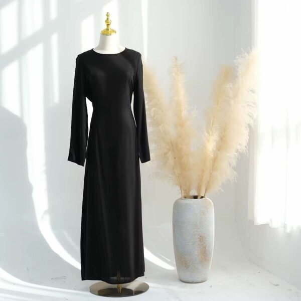 Slit Sleeve Long Dress - Image 4