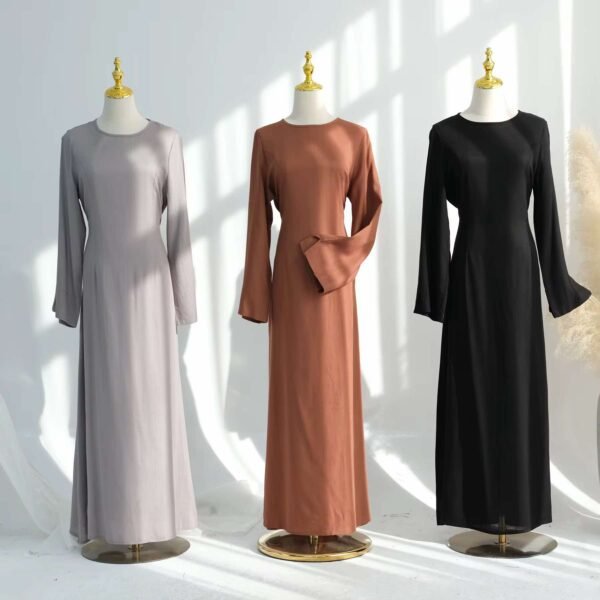 Slit Sleeve Long Dress