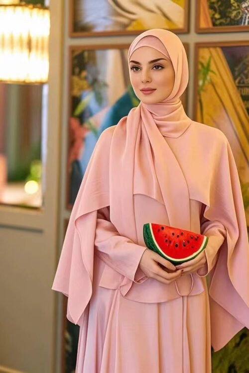 Zayna Dress and Cape Set