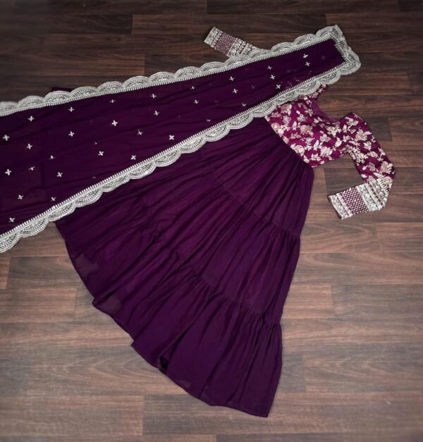 Blooming Gown and Dupatta Set - Image 18