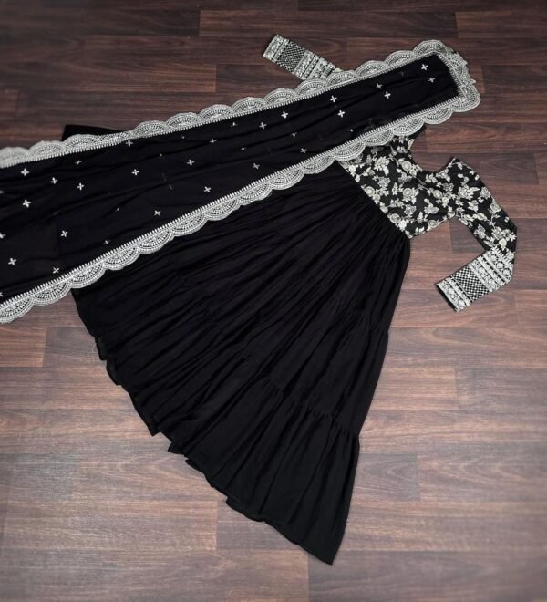 Blooming Gown and Dupatta Set - Image 21