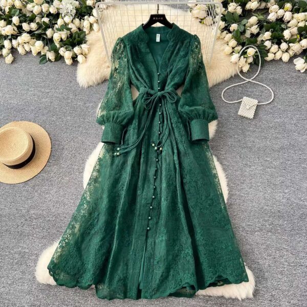 Elara Lace Dress - Image 2