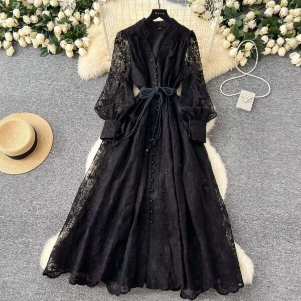 Elara Lace Dress - Image 4