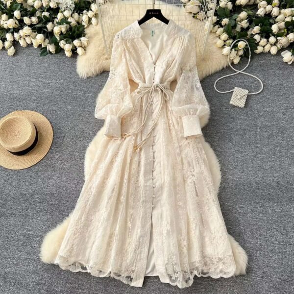 Elara Lace Dress