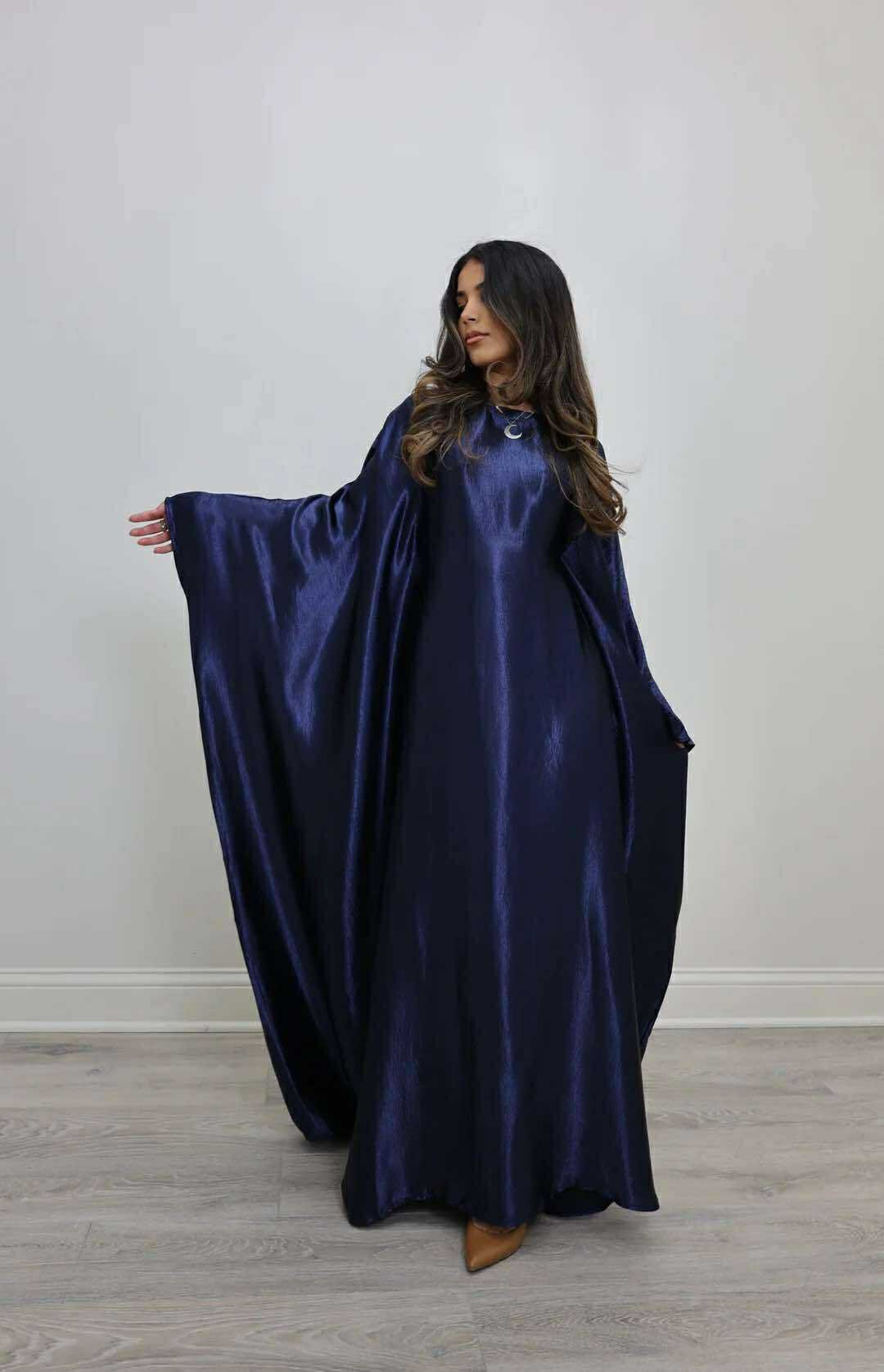 Luxe Satin Butterfly Abaya – Bestseller Edition - Image 9