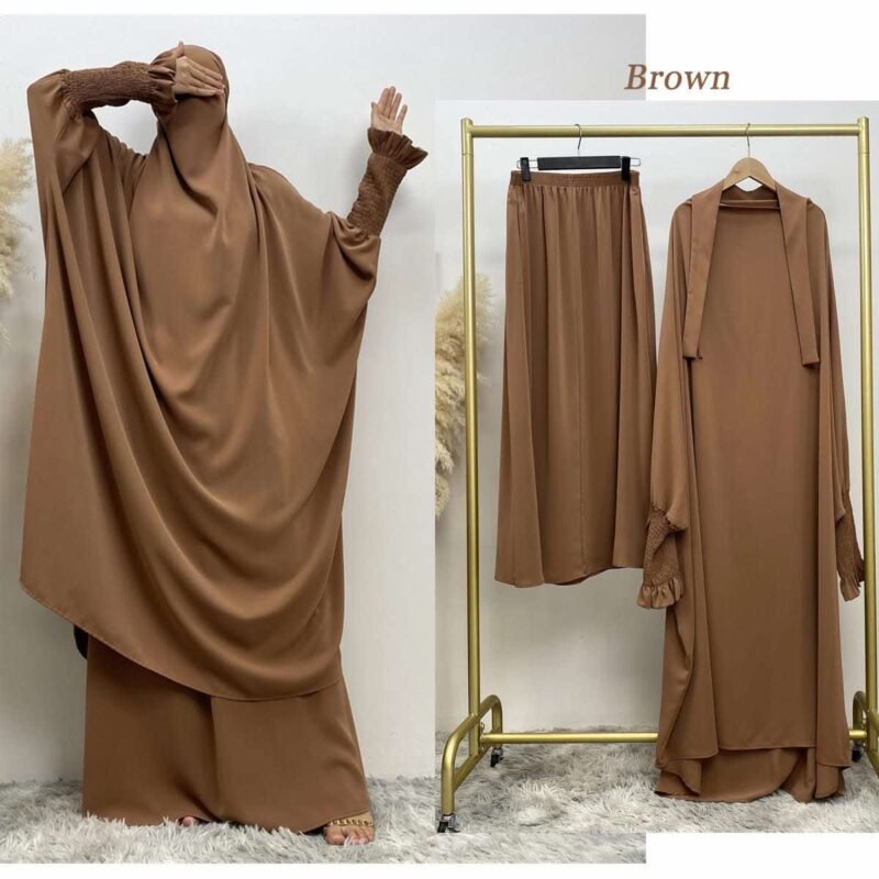 Safaa 2-Piece Nida Prayer Set - Image 9
