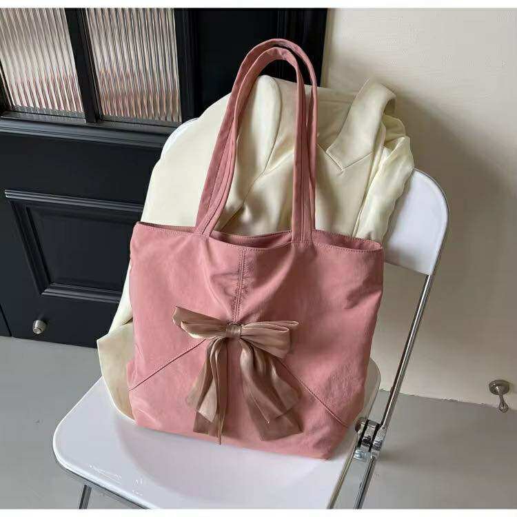 Bow Tote – Elegant Large Capacity Handbag - Image 5