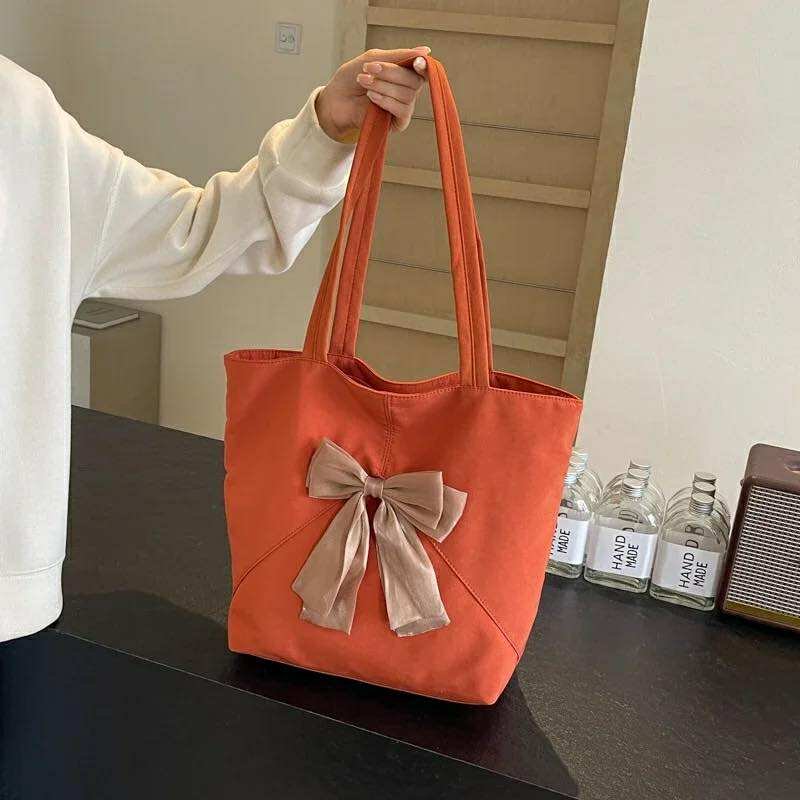 Bow Tote – Elegant Large Capacity Handbag - Image 10
