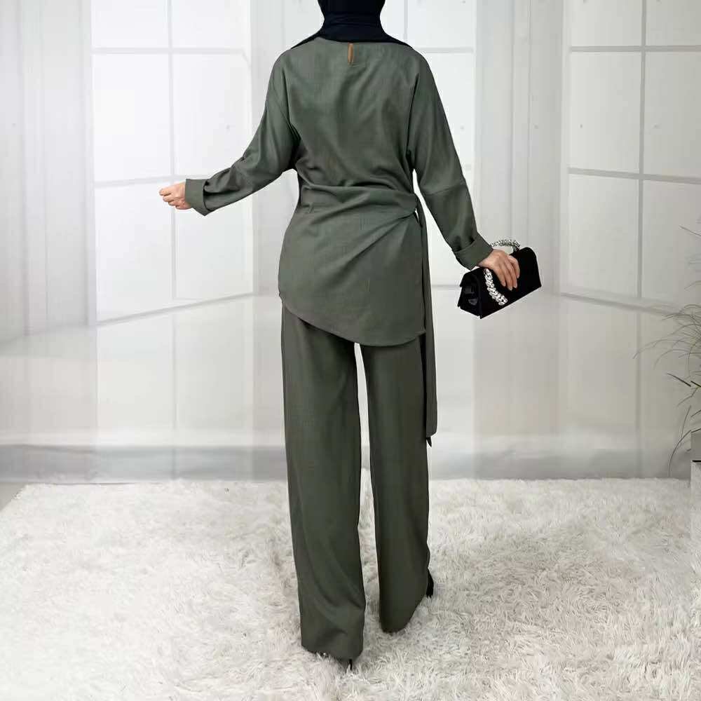 Nahla Soft Linen Co-ord Set - Image 4