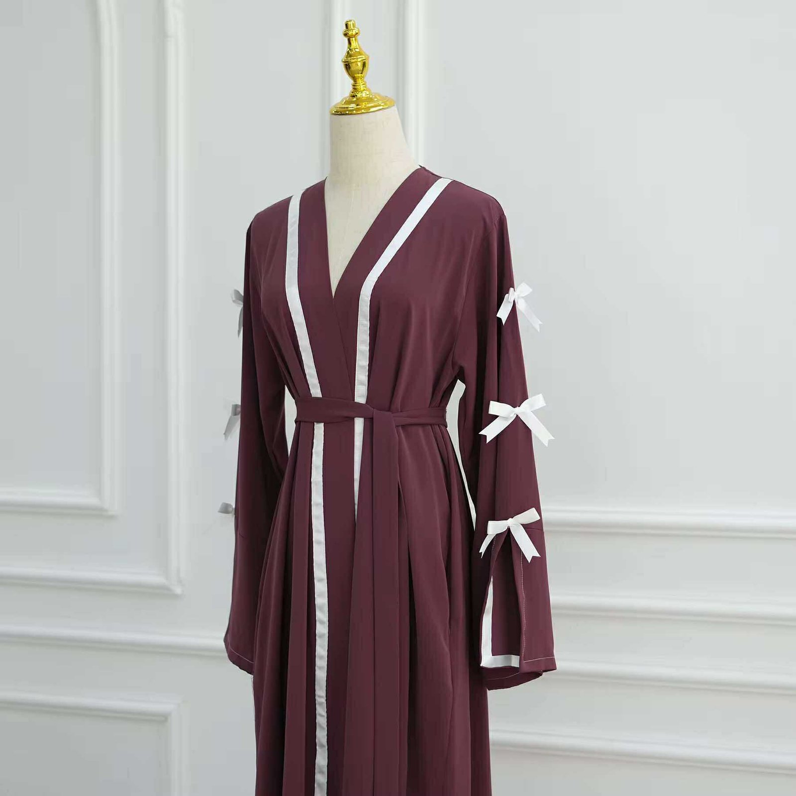 Luna Noeud Open Abaya - Image 3
