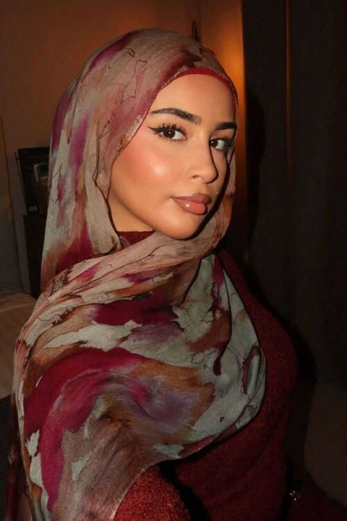 Modal Cotton Printed Hijabs