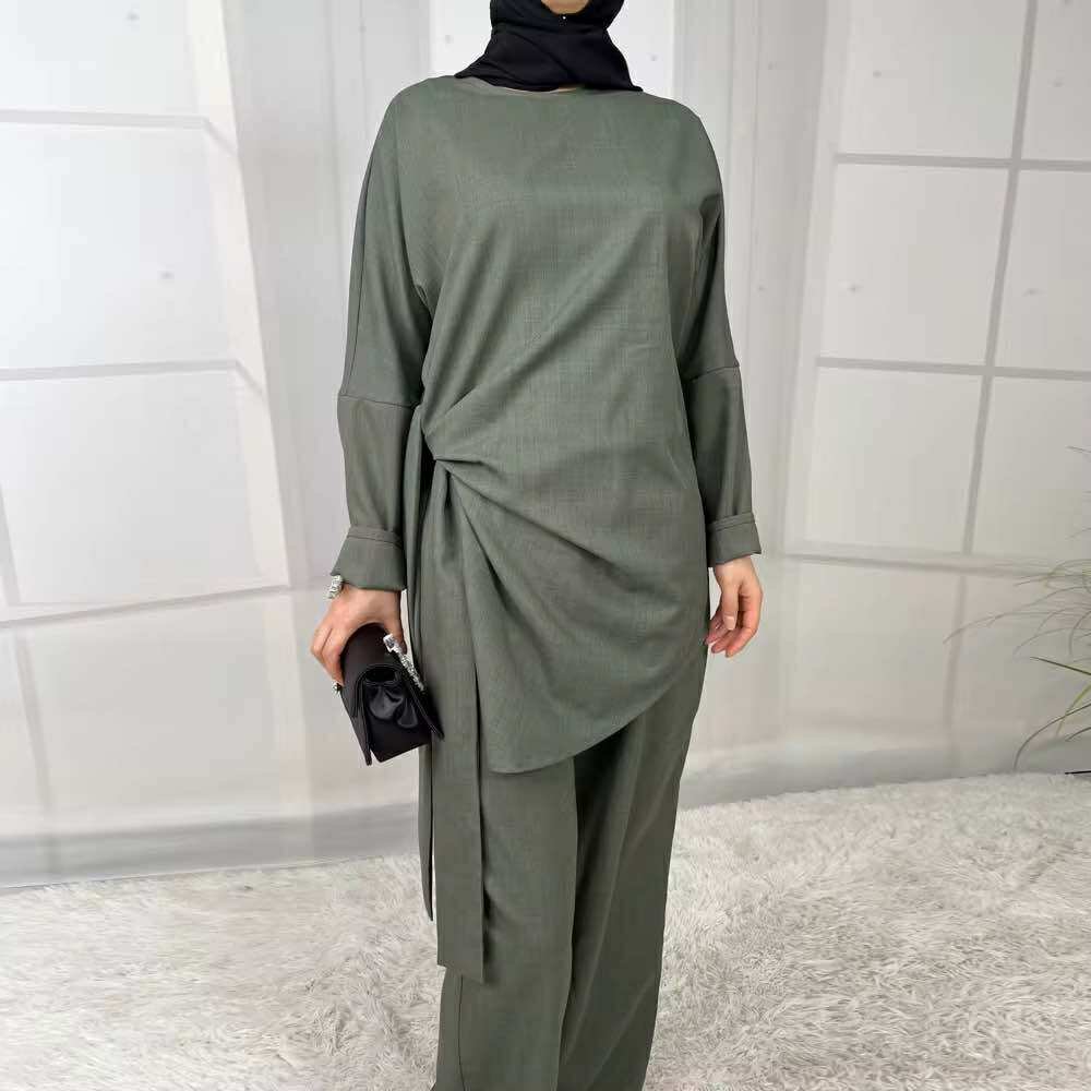 Nahla Soft Linen Co-ord Set - Image 3