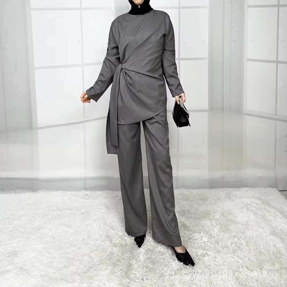 Nahla Soft Linen Co-ord Set