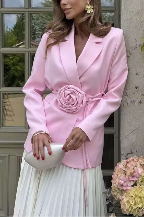 Rosette Elegance Blazer