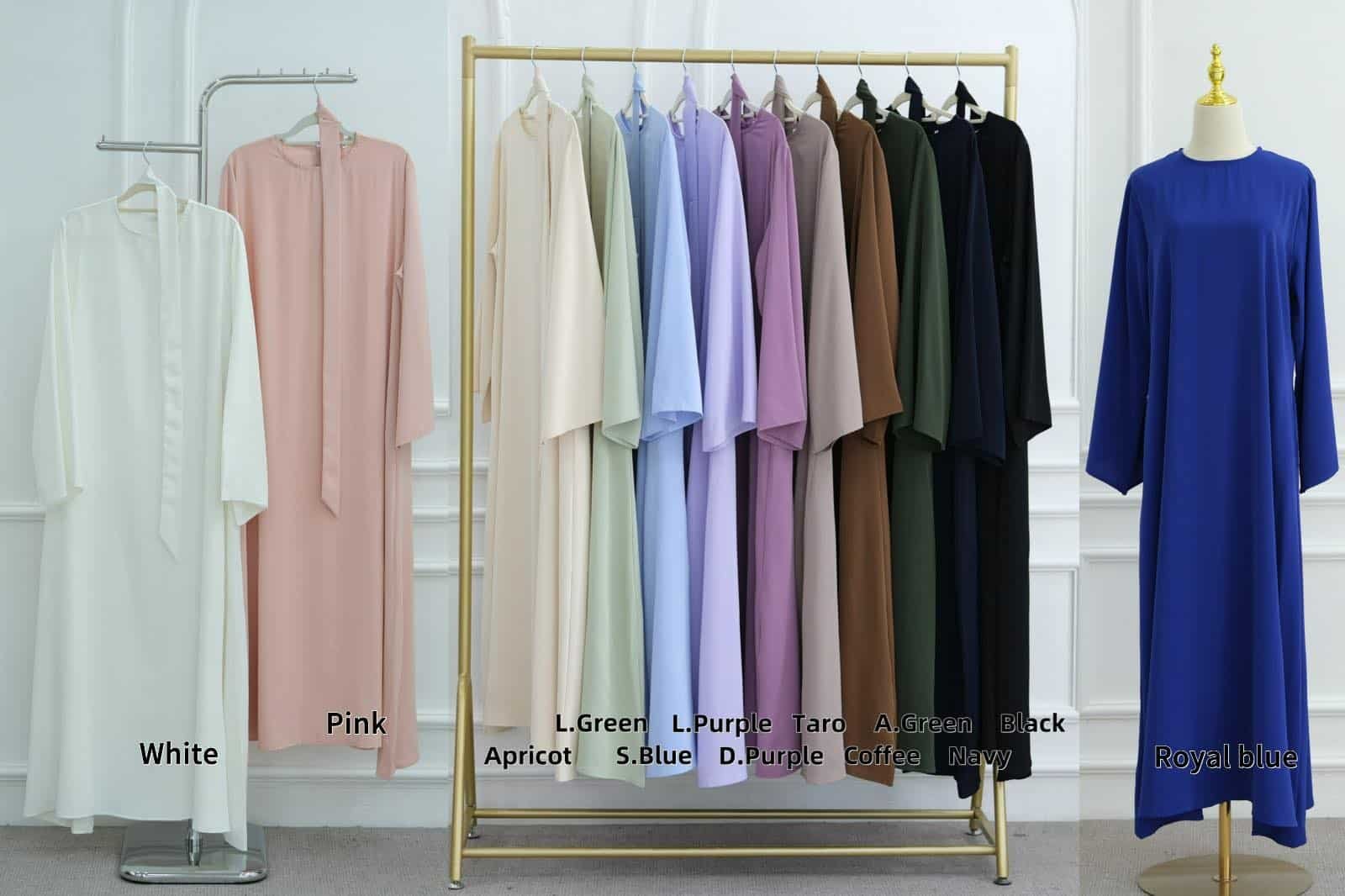 Essential Nida Inner Abaya Dress