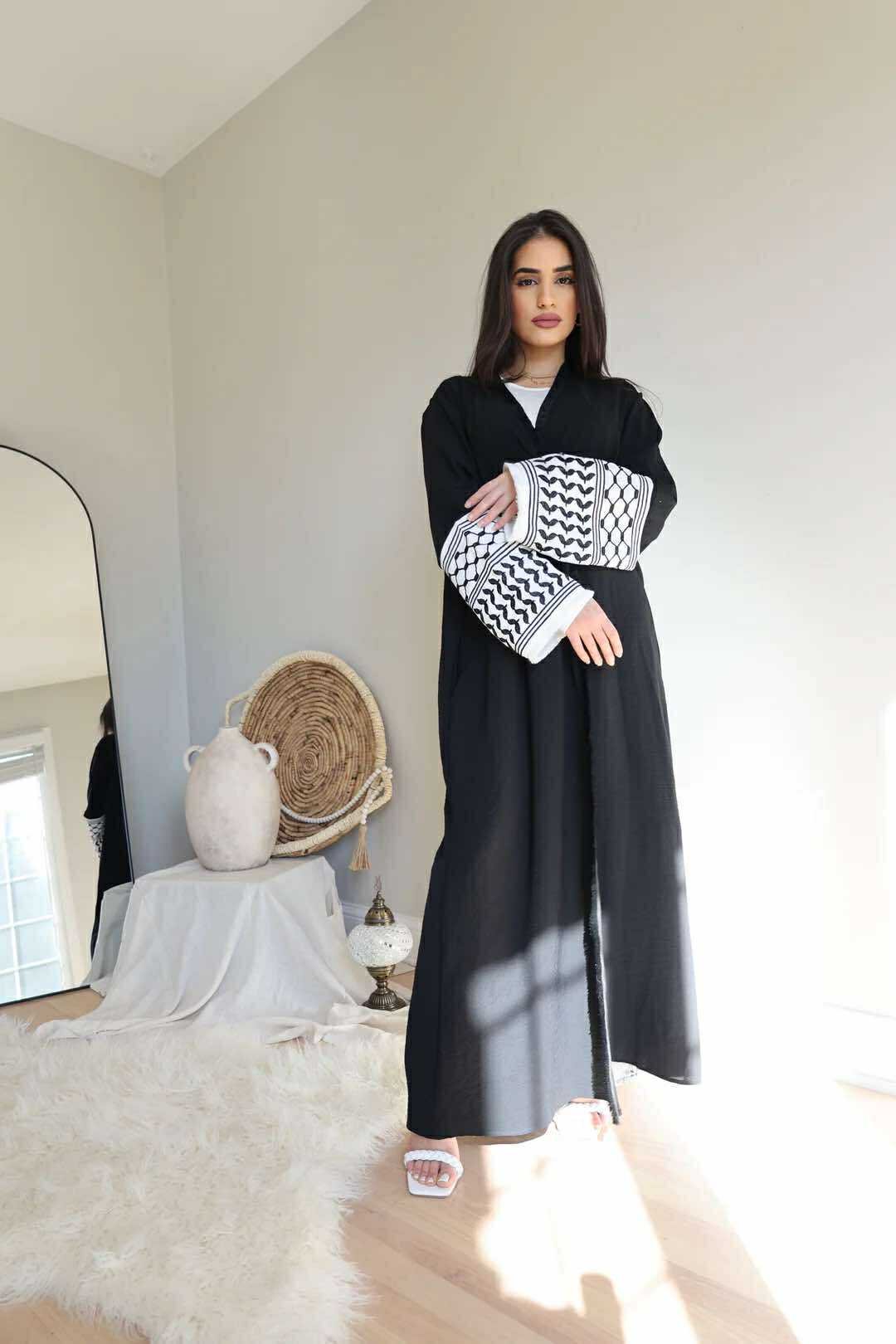 Palestine Tassel Heritage Abaya