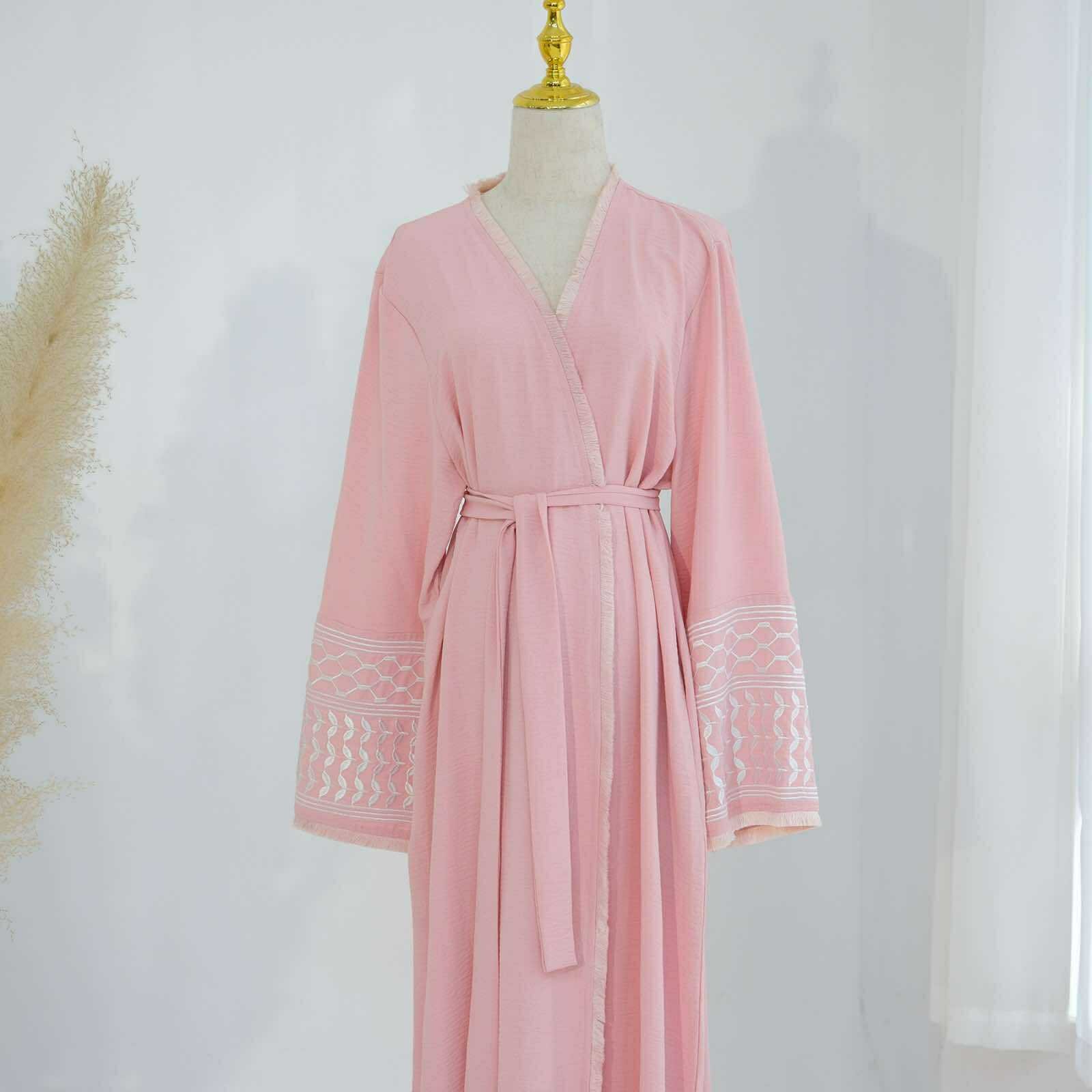 Palestine Tassel Heritage Abaya - Image 7