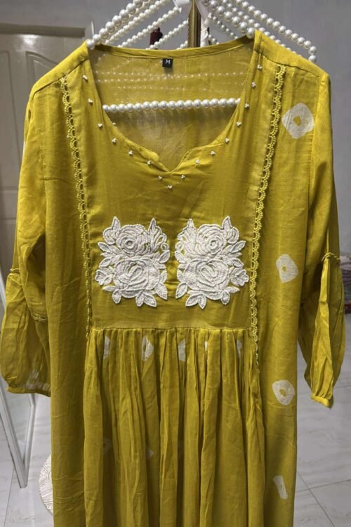 Mustard Grace Mul Cotton Set – IN STOCK