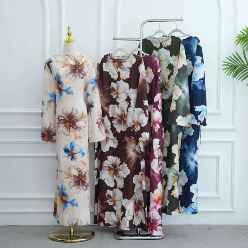 Floral Elegance Maxi Dress - Image 2