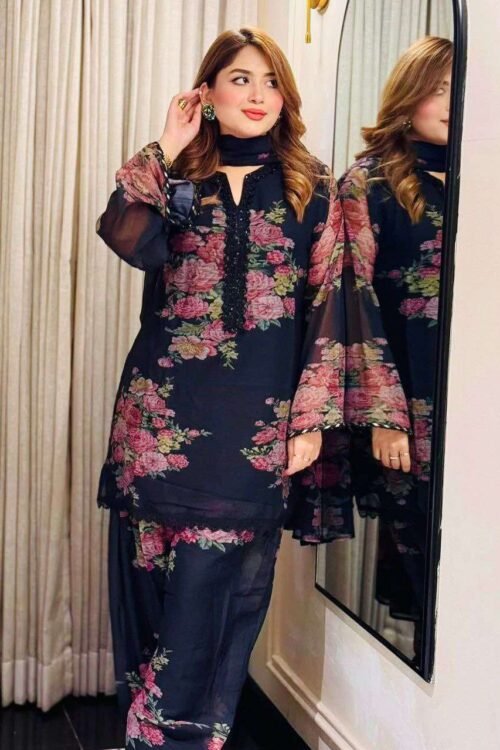 Zarisha Floral Farshi Set