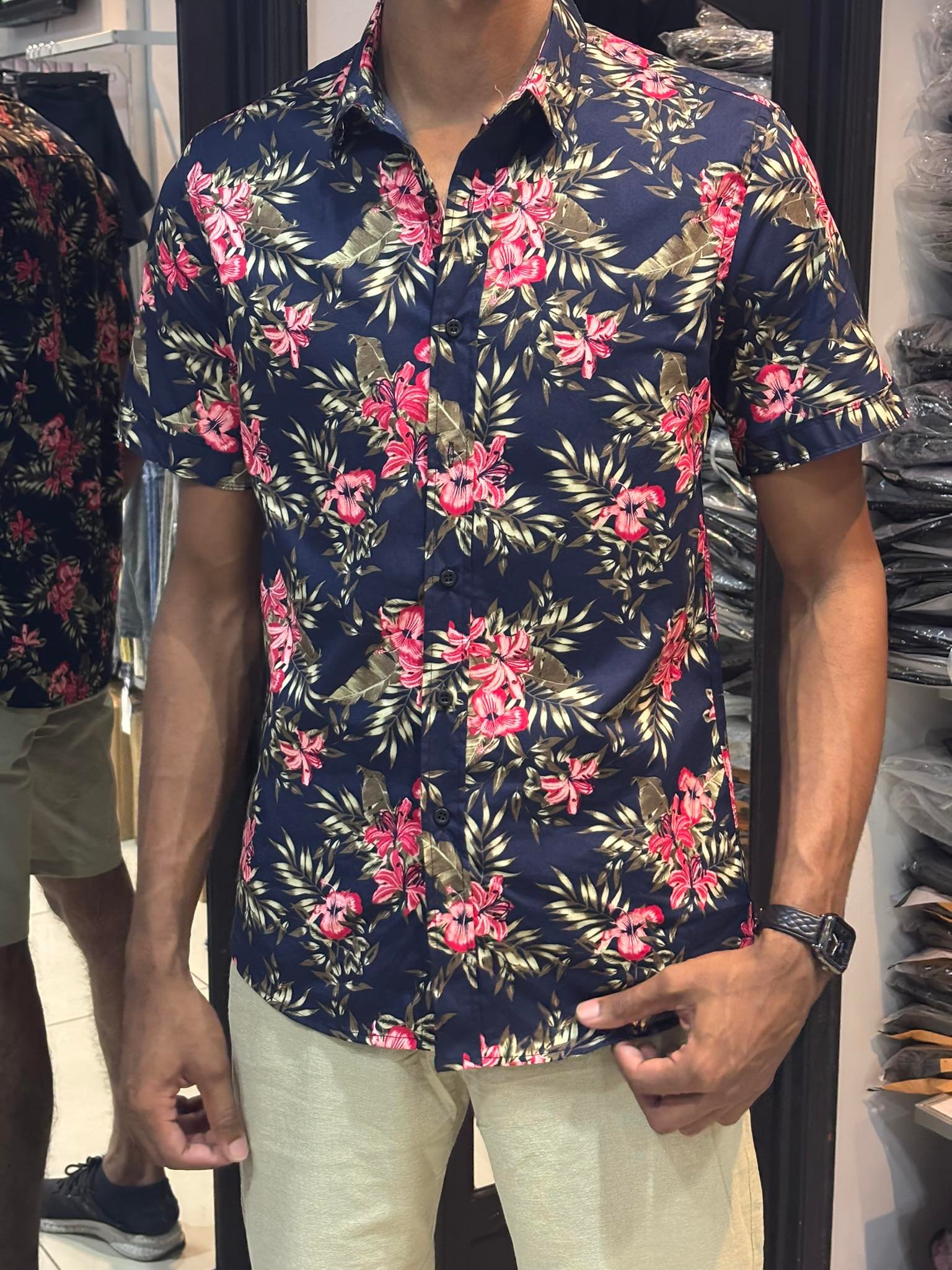 Tropics Printed Short Sleeve Shirt – IN STOCK