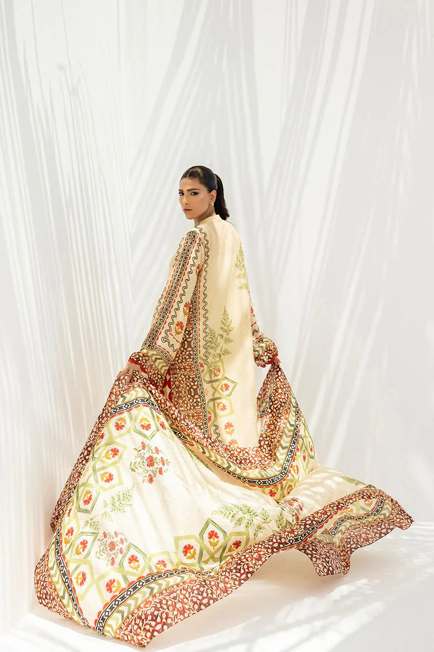 Classic Chevron Suit with Dupatta - IN STOCK - Image 2