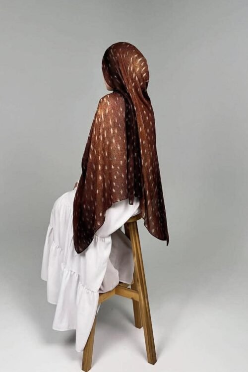 Deer Inspired Modal Hijab