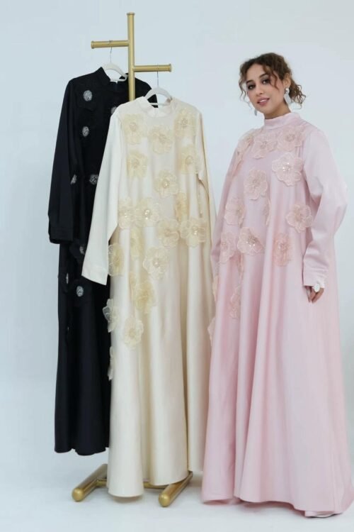 Flora Belle Satin Dress