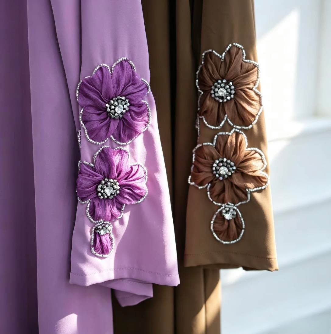 Asteria Floral Embellished Dress - Image 5