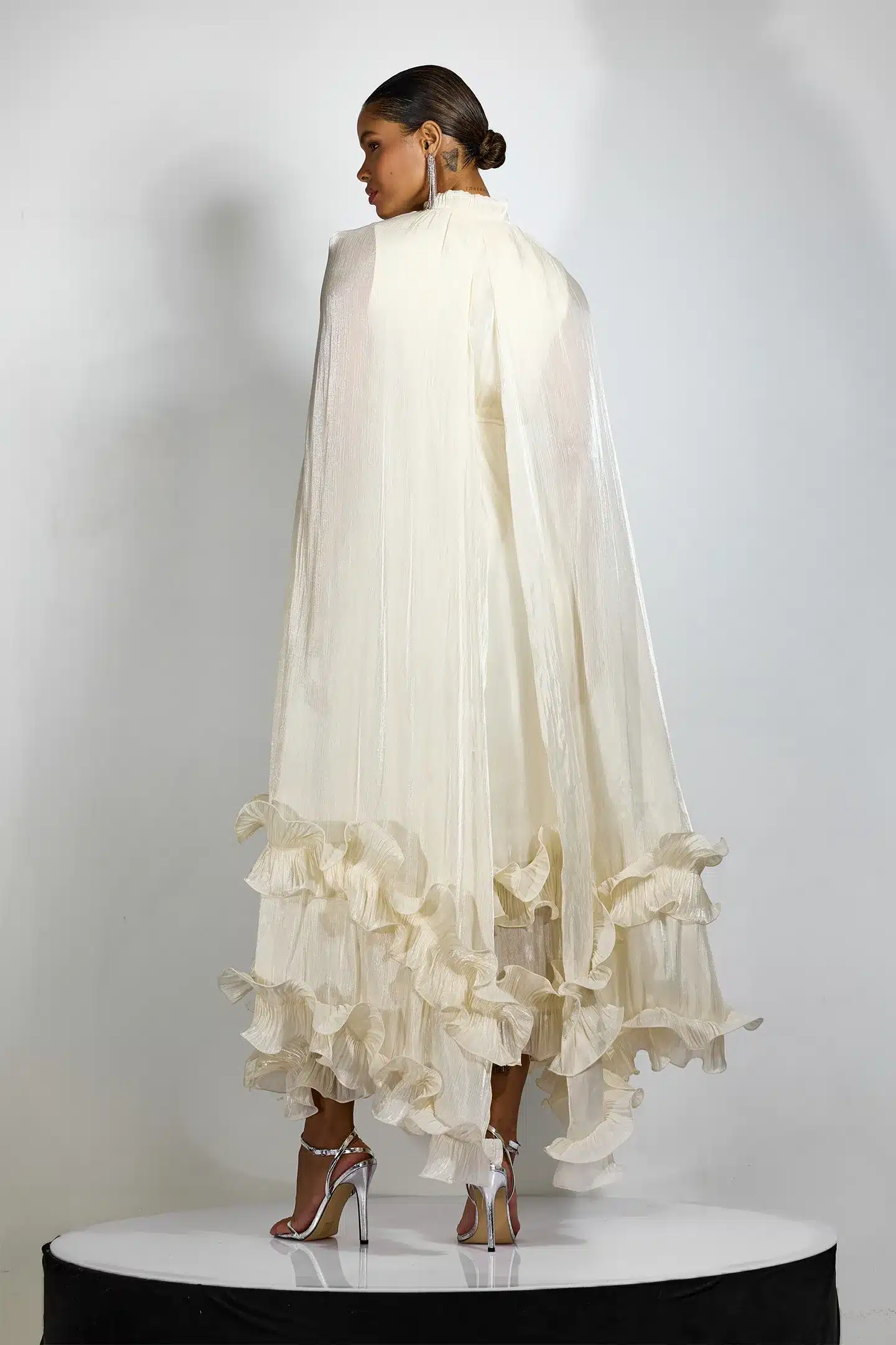 Calista Ruffle Dress - Image 10