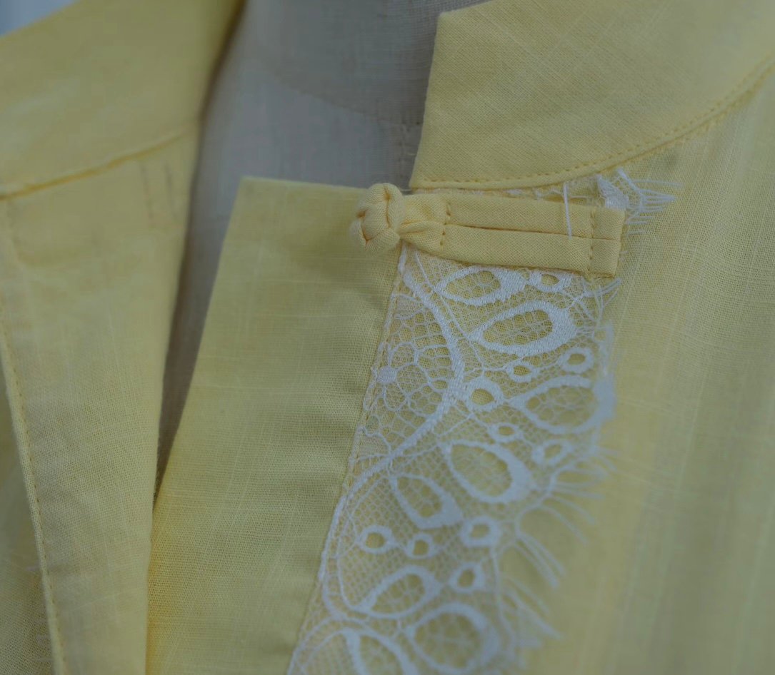 Lace Mandarin Coord Set - Image 4